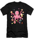 2 Octopus Cake Squid Moon T-Shirt