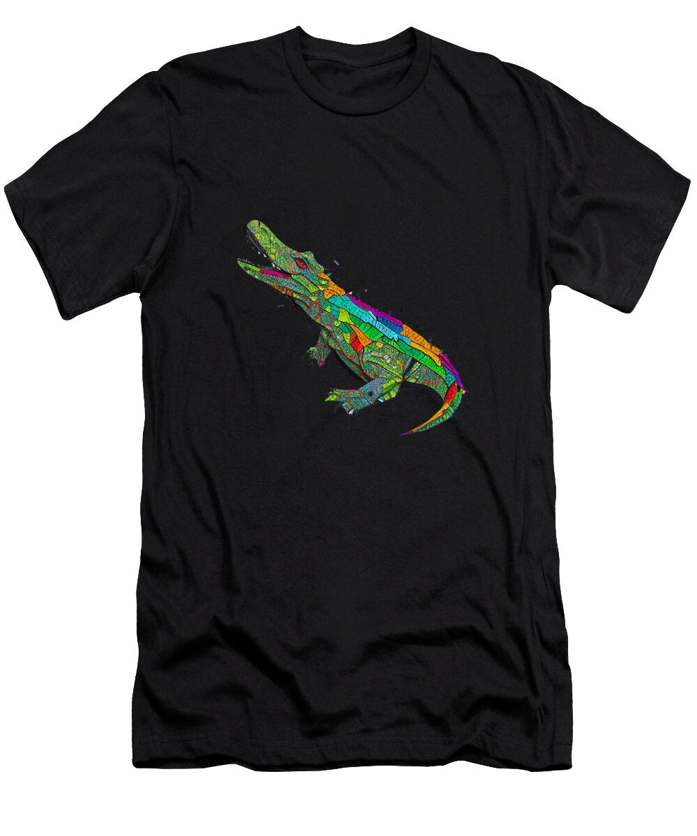 2 Origami Crocodile About Passion Art T-Shirt