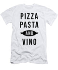 2 Pizza Pasta Vino Manuel Schmucker T-Shirt