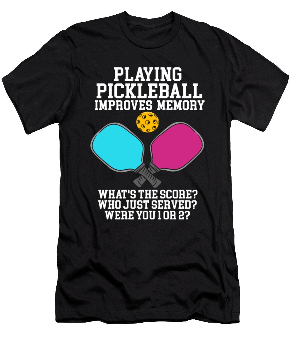 2 Playing Pickleball Improves Memory Tinh Tran Le Thanh T-Shirt