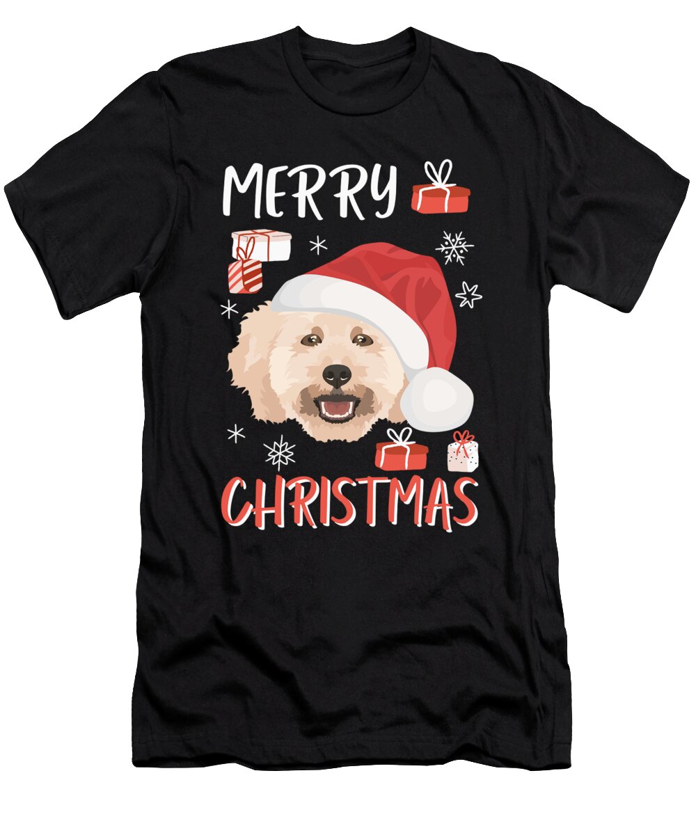 2 Poodle Christmas Greenoptix T-Shirt
