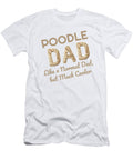 2 Poodle Dad Dog Lover Kanig Designs T-Shirt
