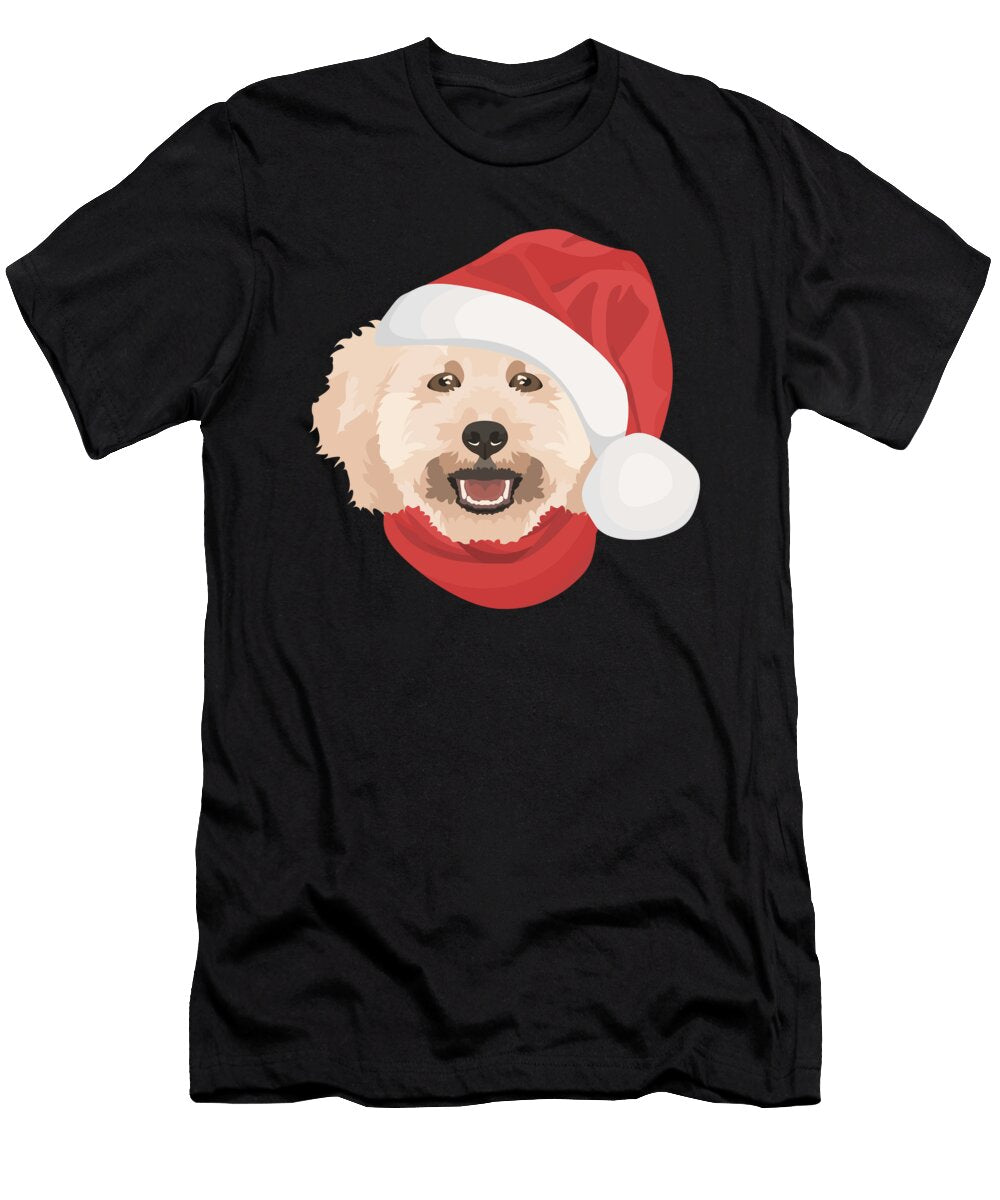 2 Poodle Merry Christmas Greenoptix T-Shirt