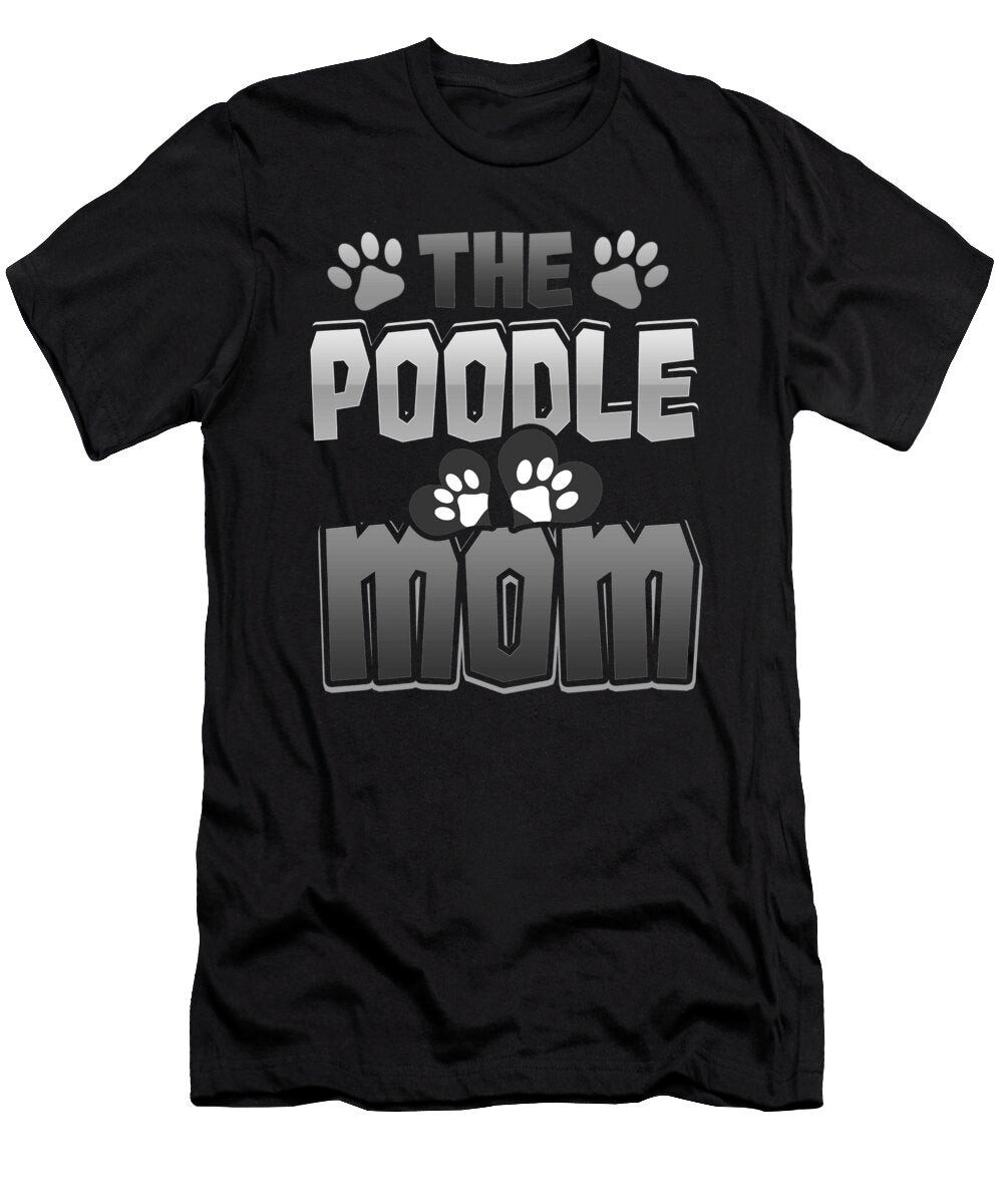 2 Poodle Mom Dog Lover Dog Mom Kanig Designs T-Shirt