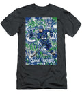 2 Quinn Hughes Graffiti Poster Hockey Player NHL Sampadart Gallery T-Shirt