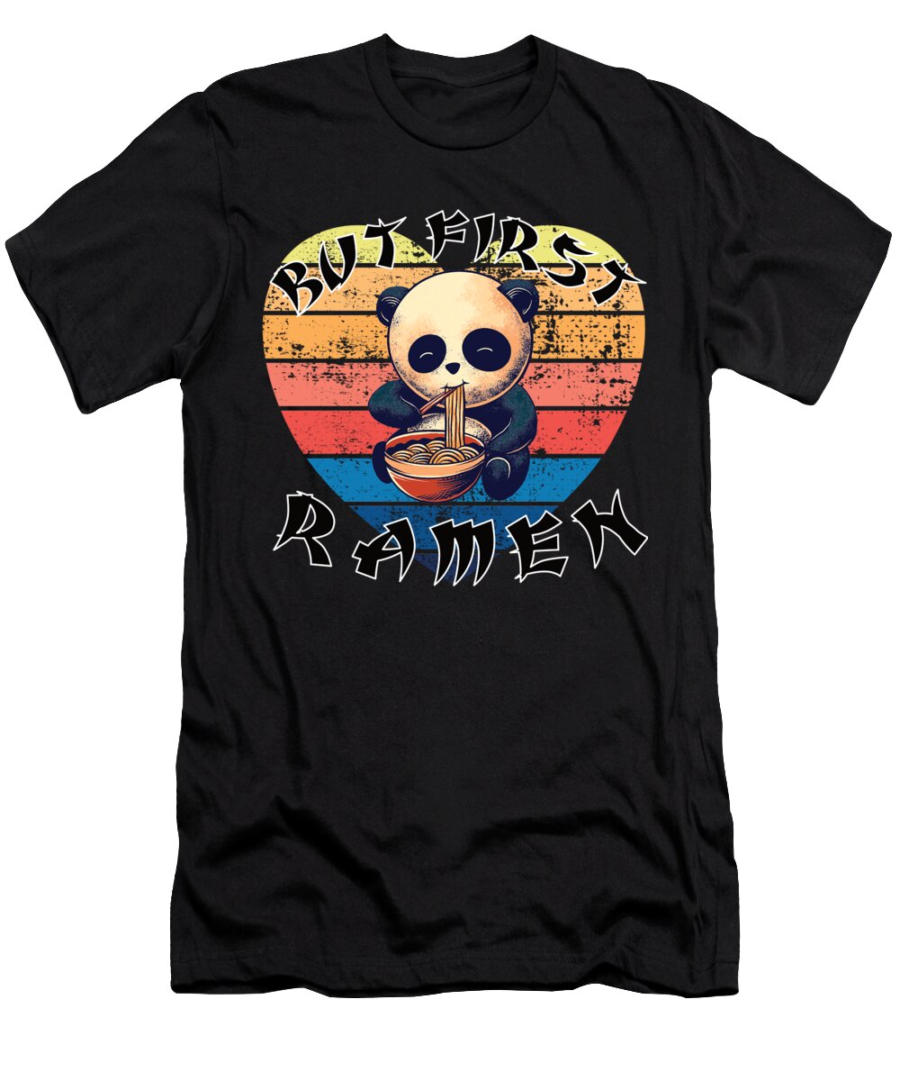 2 Ramen Panda Kawaii Cute Anime Otaku Japan Gifts Fuzius T-Shirt