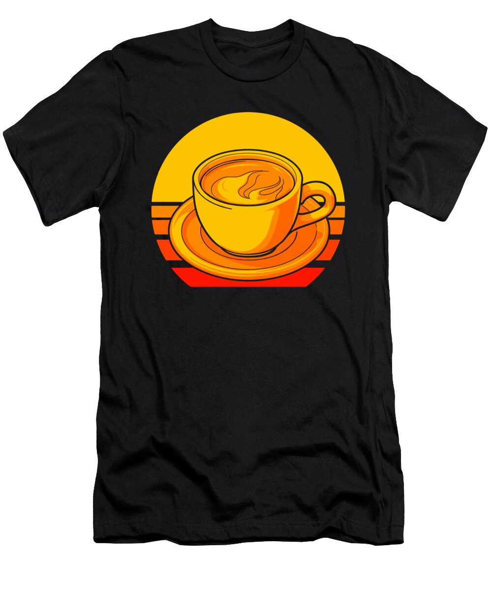 2 Retro Coffee Barista Cafe Roasting Roaster Vintage Coffee Crazy Squirrel T-Shirt