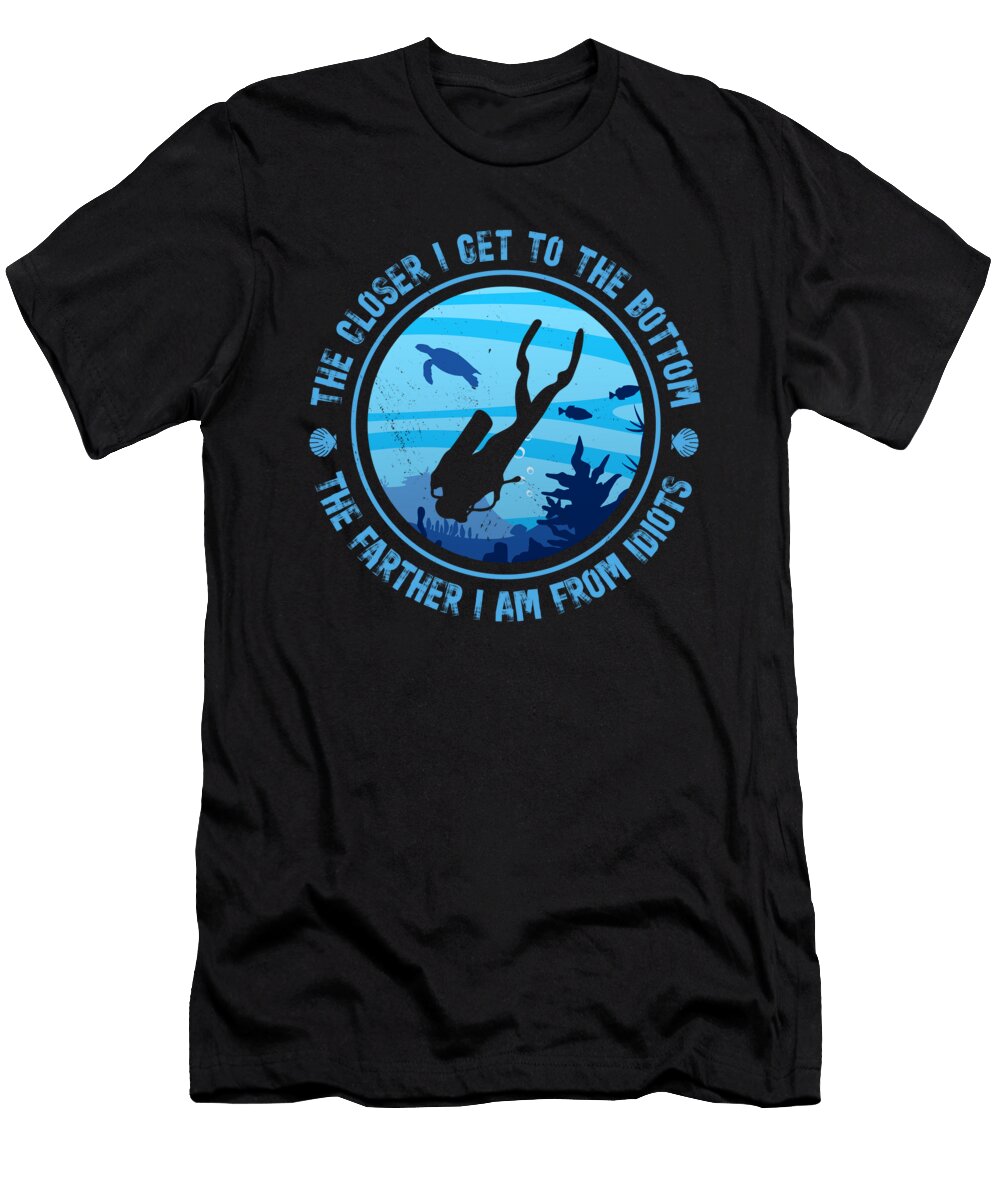 2 Scuba Diving Hobby Underwater Adventures Sports Toms Store T-Shirt
