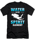 2 Snorkeling Water Sports Spirit Element Scuba Diving Diver Toms Store T-Shirt
