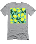 2 Summer Pattern with Lemons Julien T-Shirt