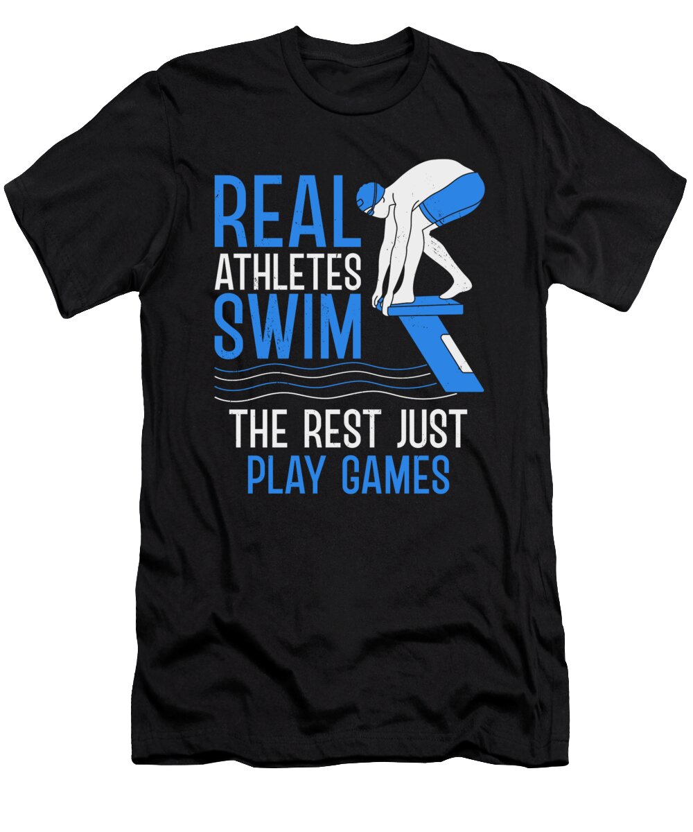 2 Swimmer Sports Scuba Diving Swimming Toms Store T-Shirt