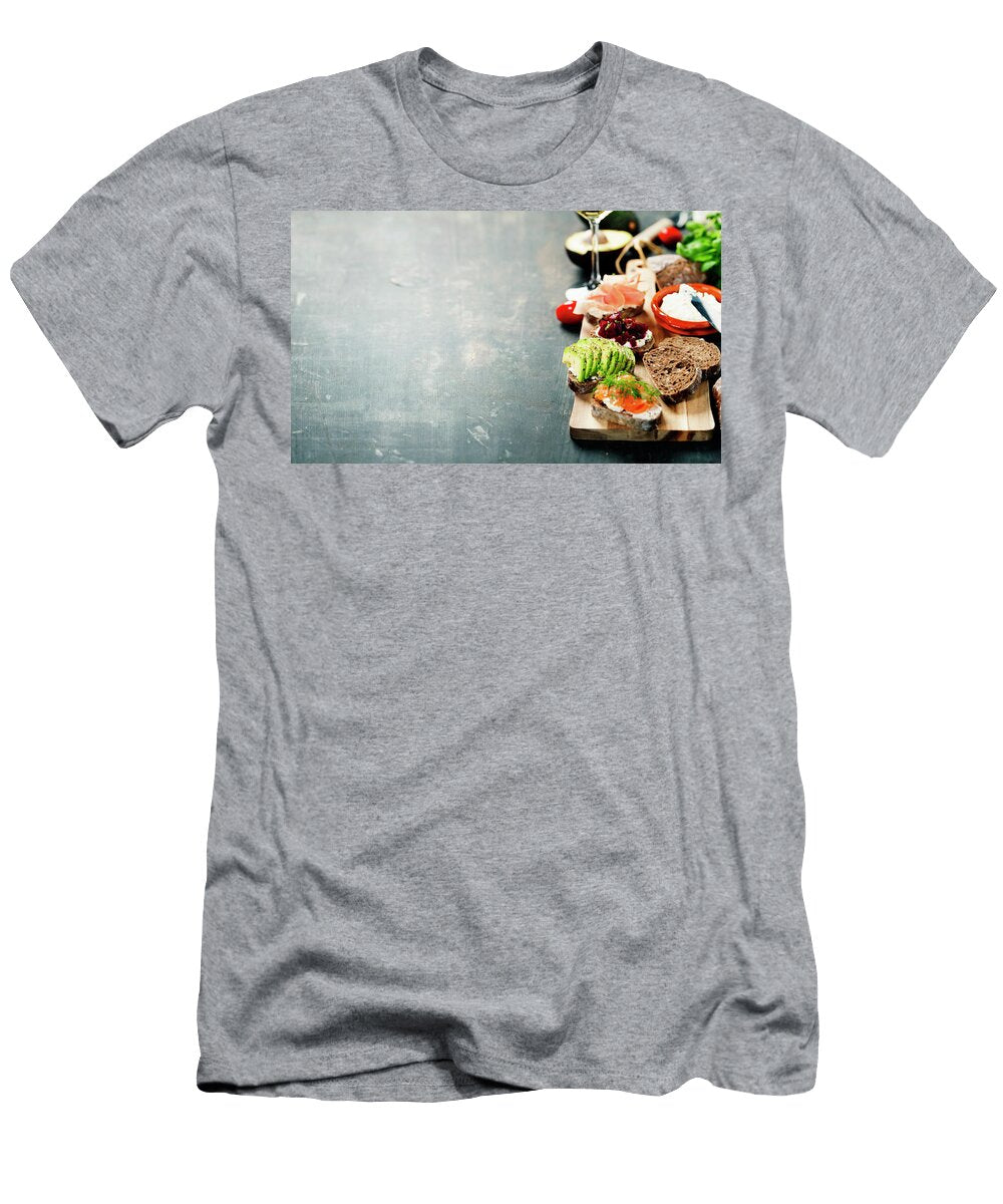 2 Tasty Rye Bread Sandwiches Natalia Klenova T-Shirt