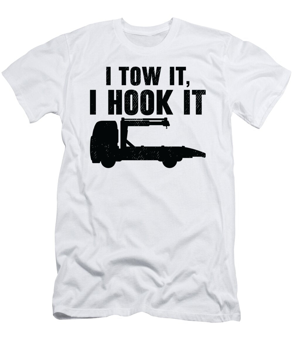2 Tow Truck Driver Skilled Trucker Towing Hooking Toms Store T-Shirt