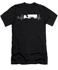 2 Truck Driver Heartbeat Logistics Highway Fun Gift Muc Designs T-Shirt