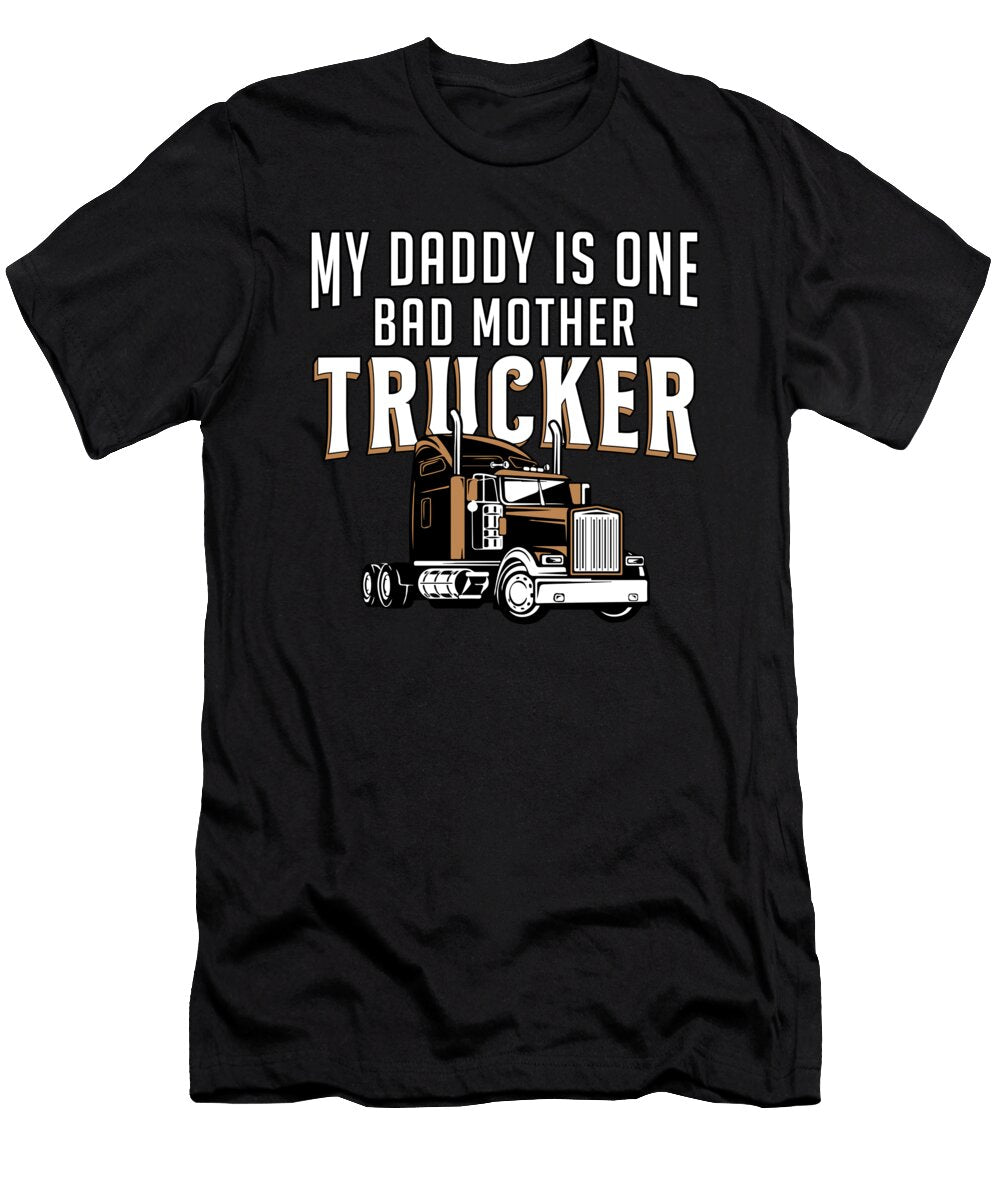 2 Trucker Truck Driver Love Trucks Funny Gift Idea Tshirtconcepts Marvin Poppe T-Shirt