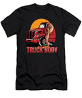 2 Trucker Trucking Big Rig Truck Driver Crazy Squirrel T-Shirt