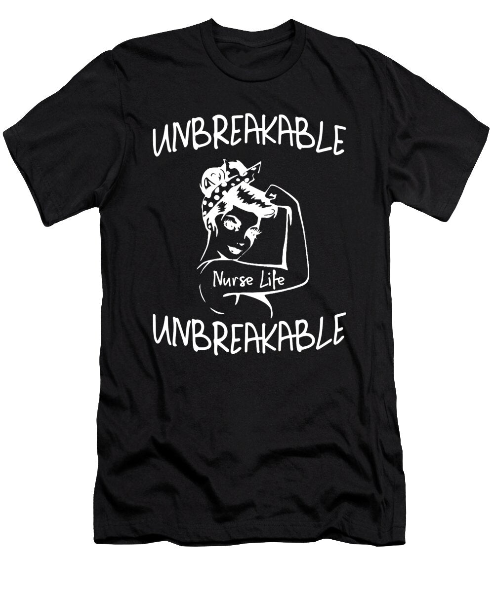 2 Unbreakable Nurse Life Nurse Florian Dold Art T-Shirt