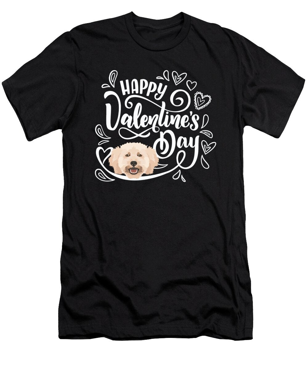 2 Valentines Day Poodle Greenoptix T-Shirt