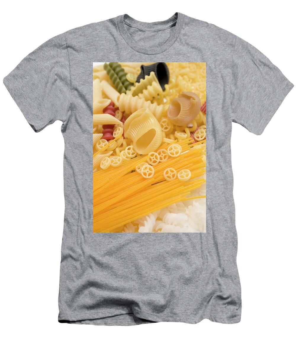 2 Various Types of Pasta Detail Foodcollection T-Shirt