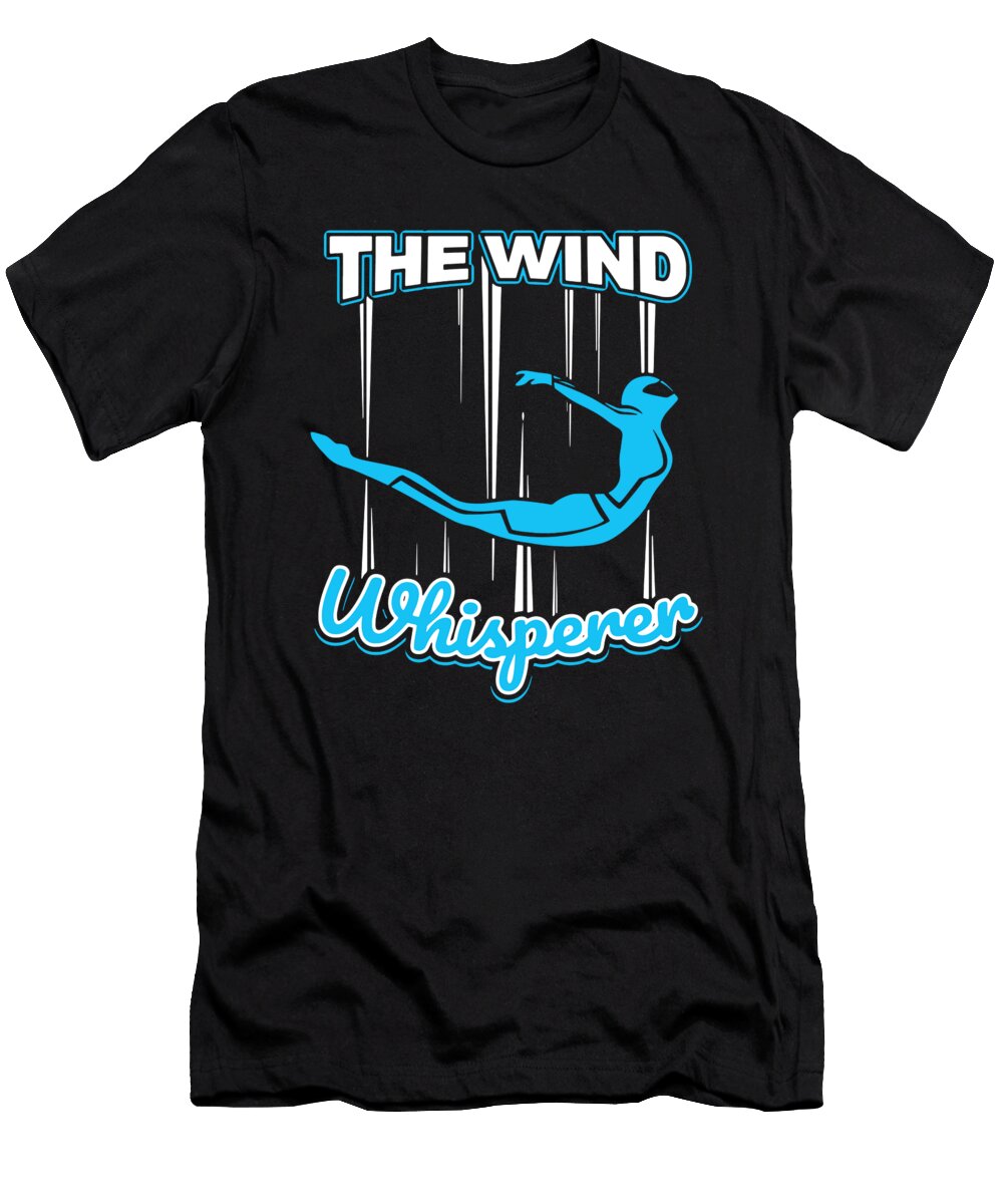 2 Vintage Funny Indoor Skydiving Gift for Skydivers and Freefalling Parachutists Martin Hicks T-Shirt