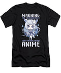 2 Warning May Spontaneously Talking About Anime Bi Nutz T-Shirt