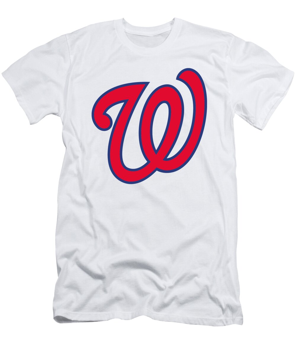 2 Washington National Baseball Team Logo Jaron Kunze T-Shirt