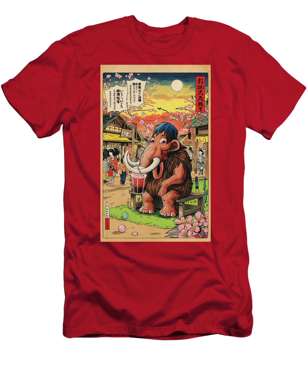 2 Woolly Mammoth Adrien Efren T-Shirt