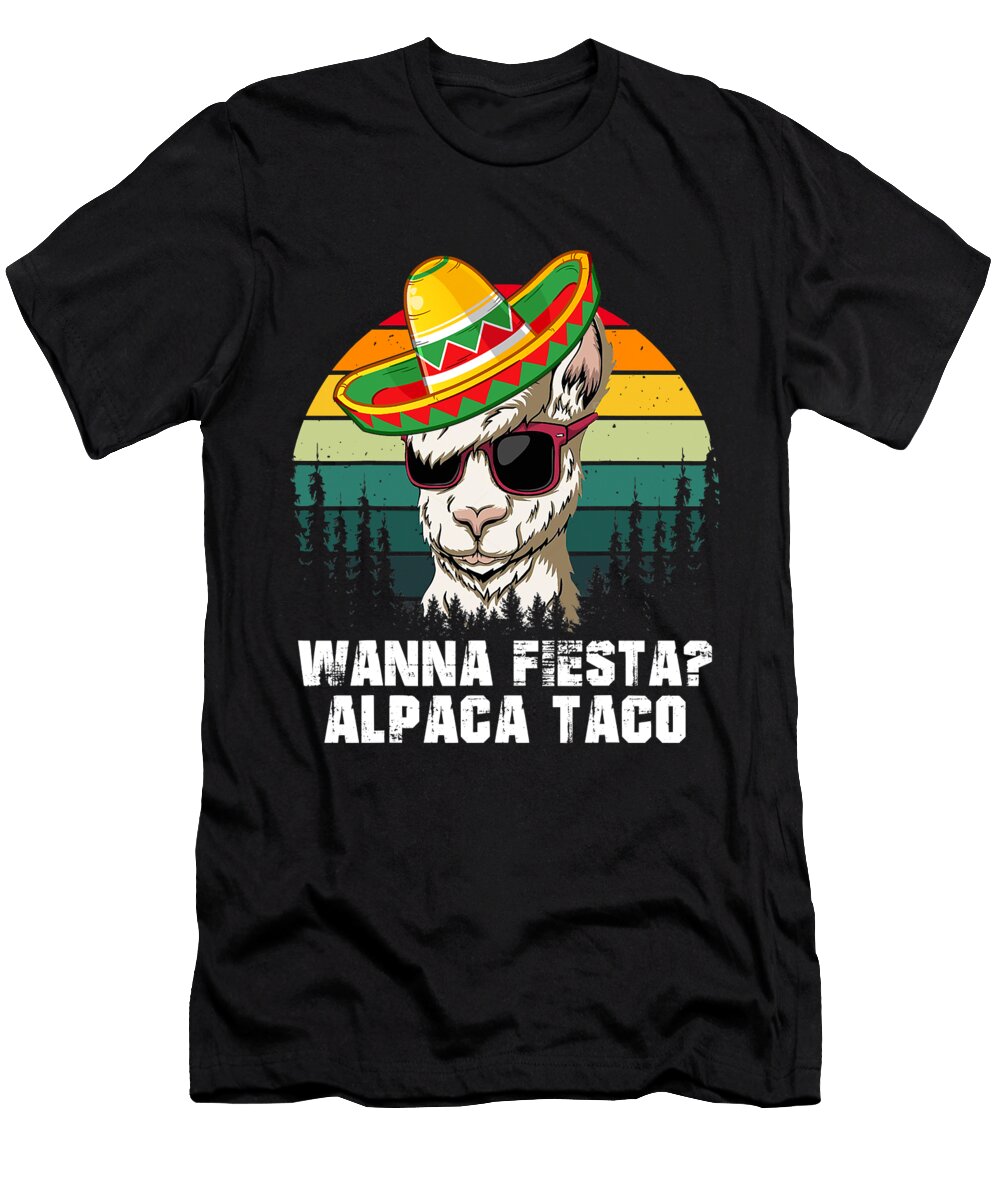 20 Llama Alpaca Alpacas Camelid Camel Cute Funny Llama Art Drama Animal Lover No Prob Grover Mcclure T-Shirt