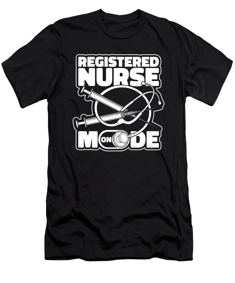20 Nursing Hospital Caretaker Registered Nurse Crazy Squirrel T-Shirt