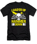 20 Truck Driver Trucker Loader Up Hammer Down Gift Haselshirt T-Shirt