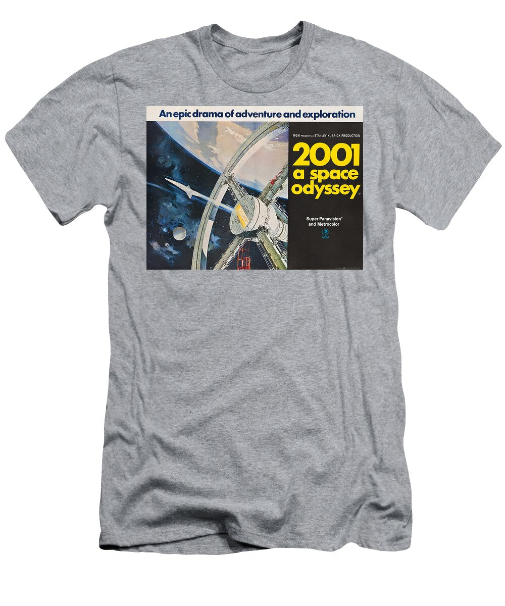 2001 a Space Odyssey 1968 Movie Poster T-Shirt