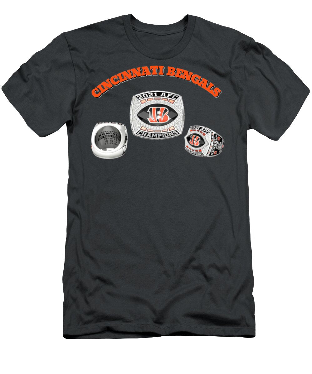 2021 Cincinnati Bengals NFL Afc Football Ring Matthews Oliver T-Shirt