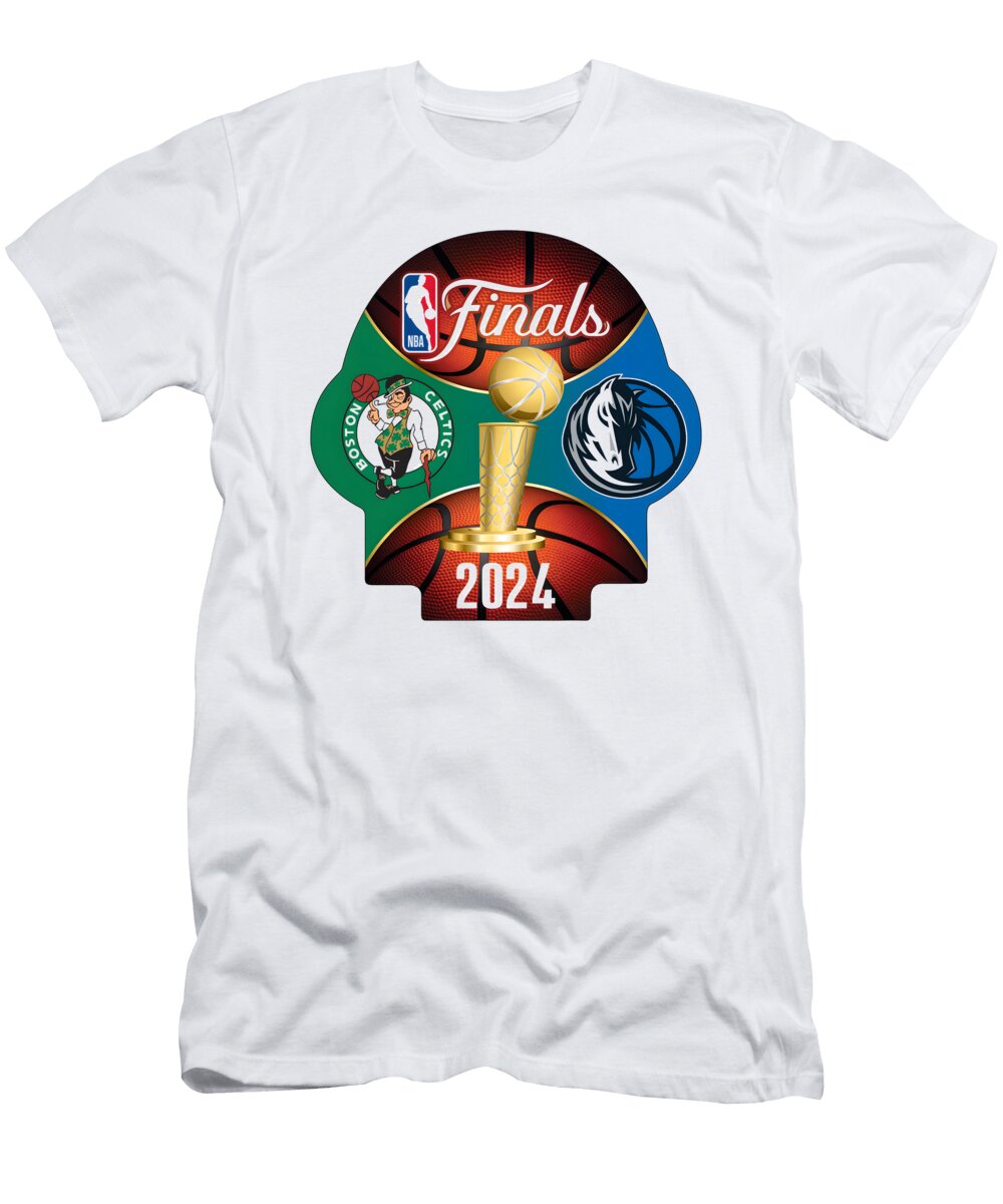 2024 NBA Finals Celtics Vs Mavericks Trophy Creator Designs T-Shirt