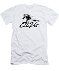 2026 Year of the Horse Black Ink Delphimages Photo Creations T-Shirt