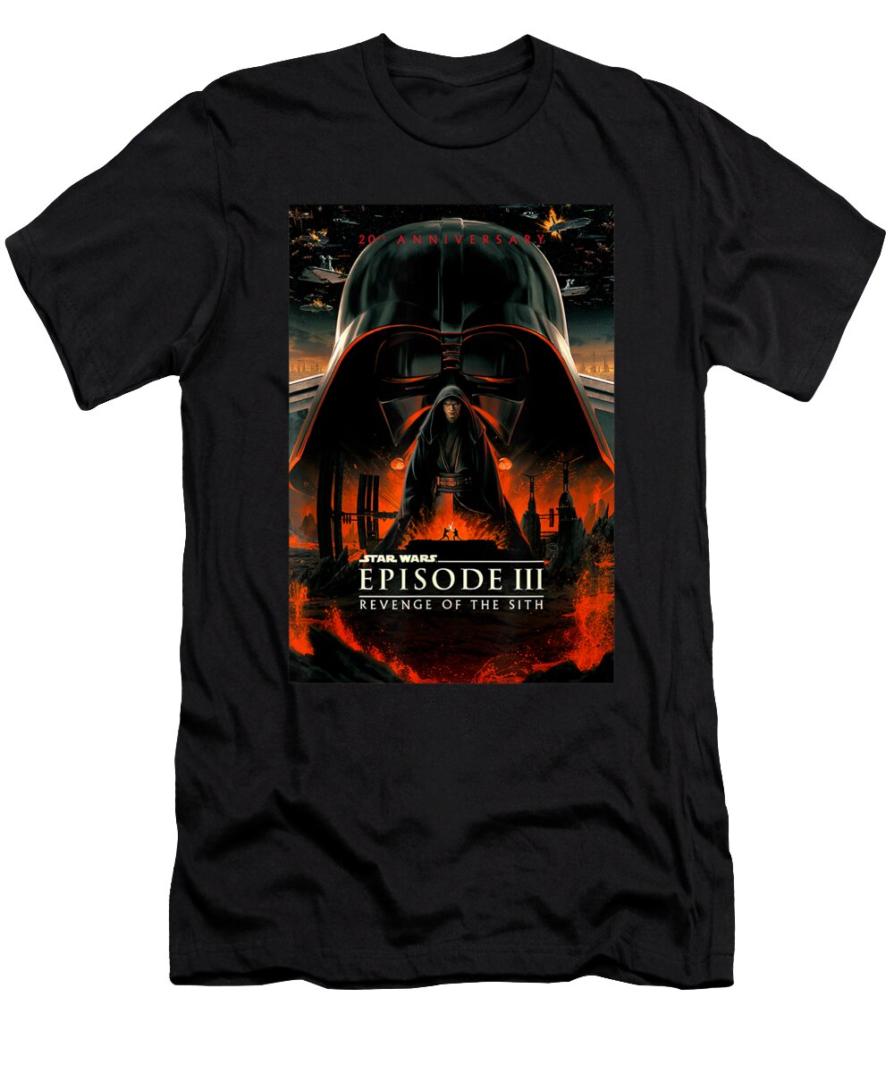 20th Anniversary Episode Iii Epic Chest Star Wars T-Shirt