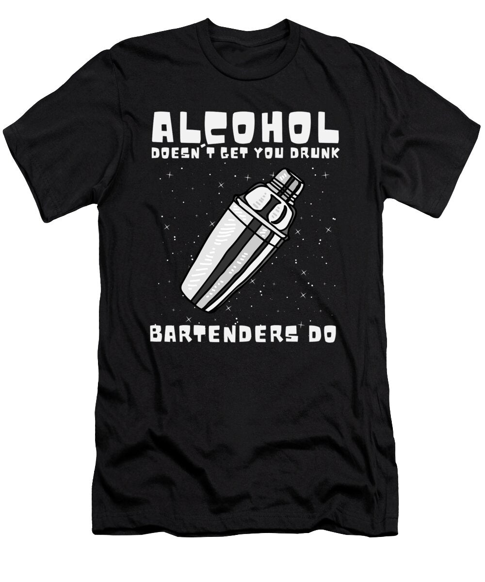 21 Bartender Barkeeper Tapster and Mixologist Gift Justus Ratzke T-Shirt