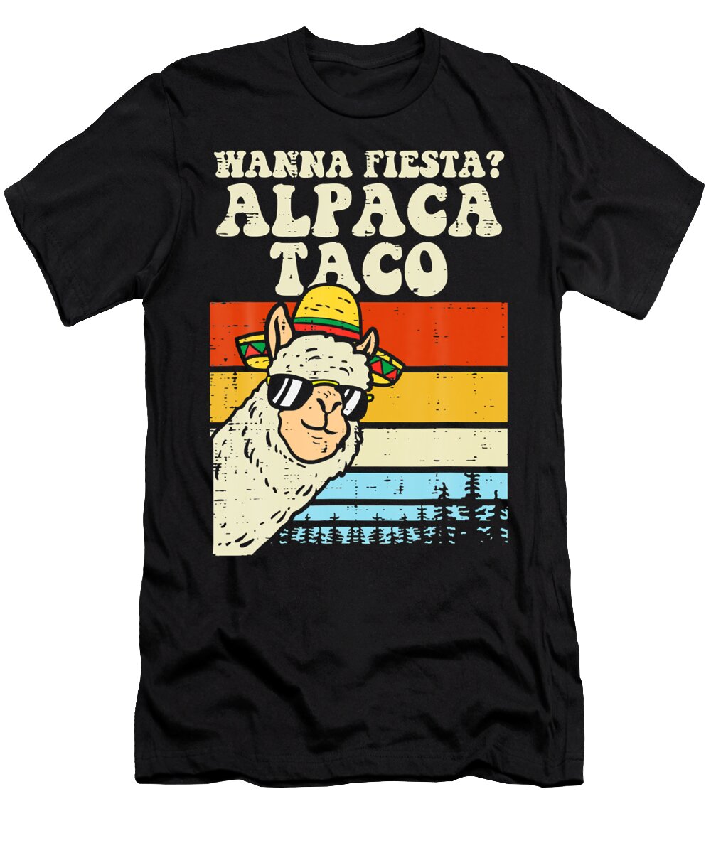 21 Llama Alpaca Alpacas Camelid Camel Cute Funny Llama Art Drama Animal Lover No Prob Grover Mcclure T-Shirt