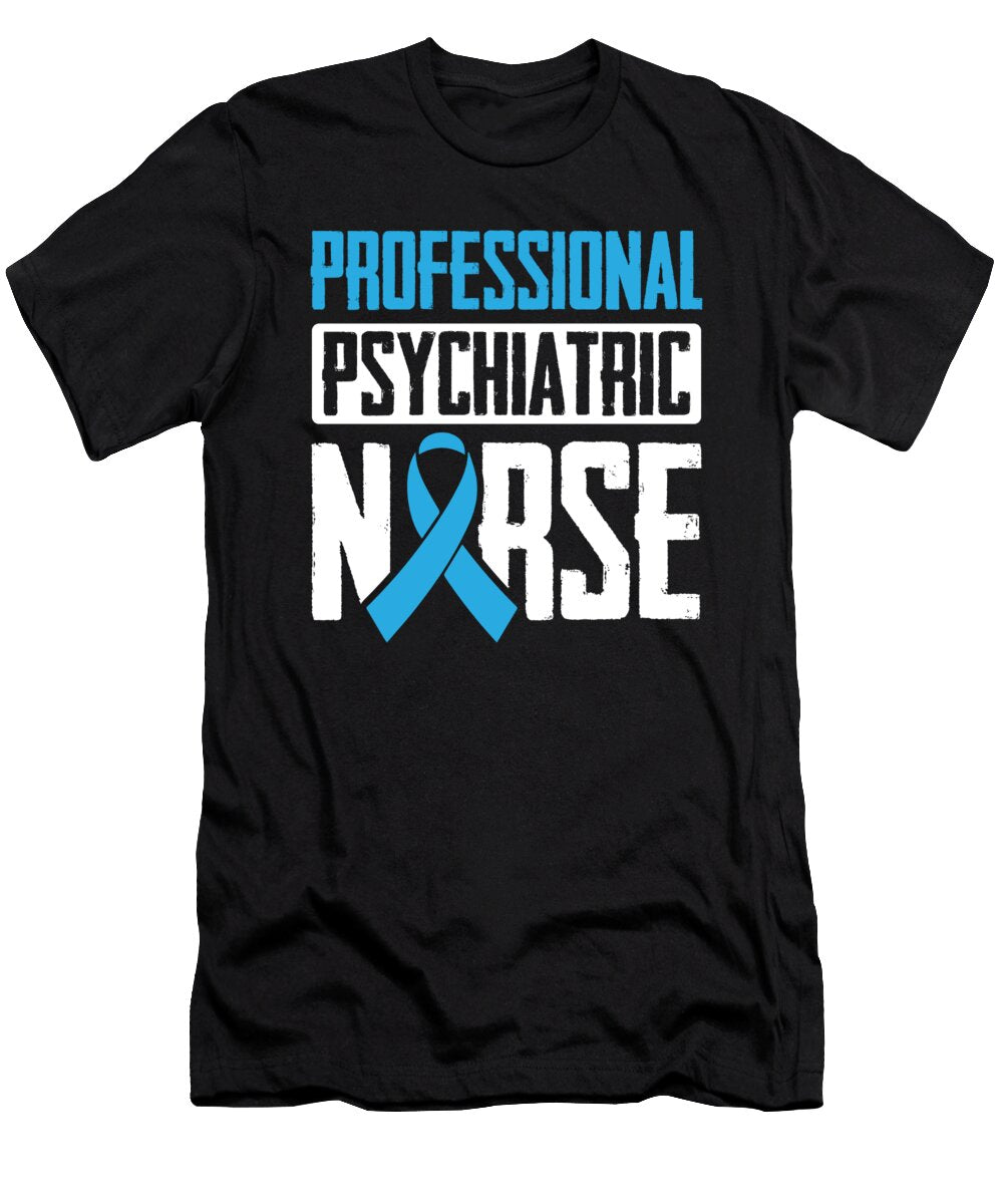 21 Nursing Caretaker Hospital Psych Nurse Crazy Squirrel T-Shirt