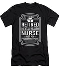 21 Nursing Hospital Caretaker Psych Nurse Crazy Squirrel T-Shirt
