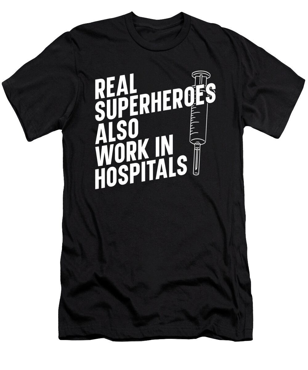 21 Nursing Hospital Caretaker Registered Nurse Crazy Squirrel T-Shirt
