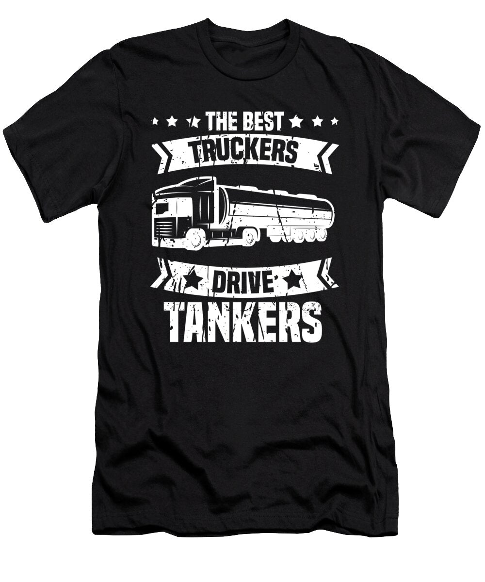 21 Truck Driver Trucking Trucker Crazy Squirrel T-Shirt