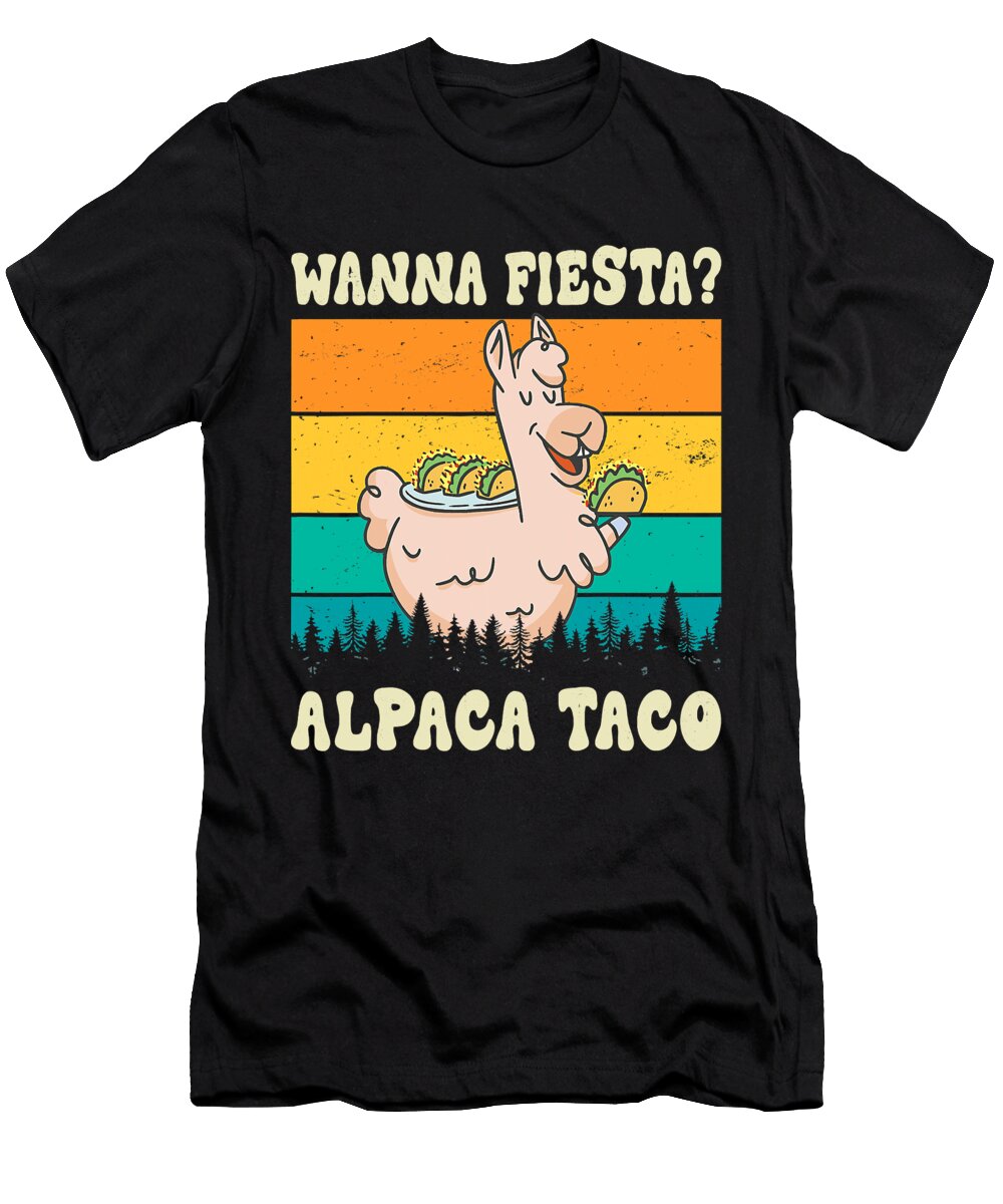 22 Llama Alpaca Alpacas Camelid Camel Cute Funny Llama Art Drama Animal Lover No Prob Grover Mcclure T-Shirt