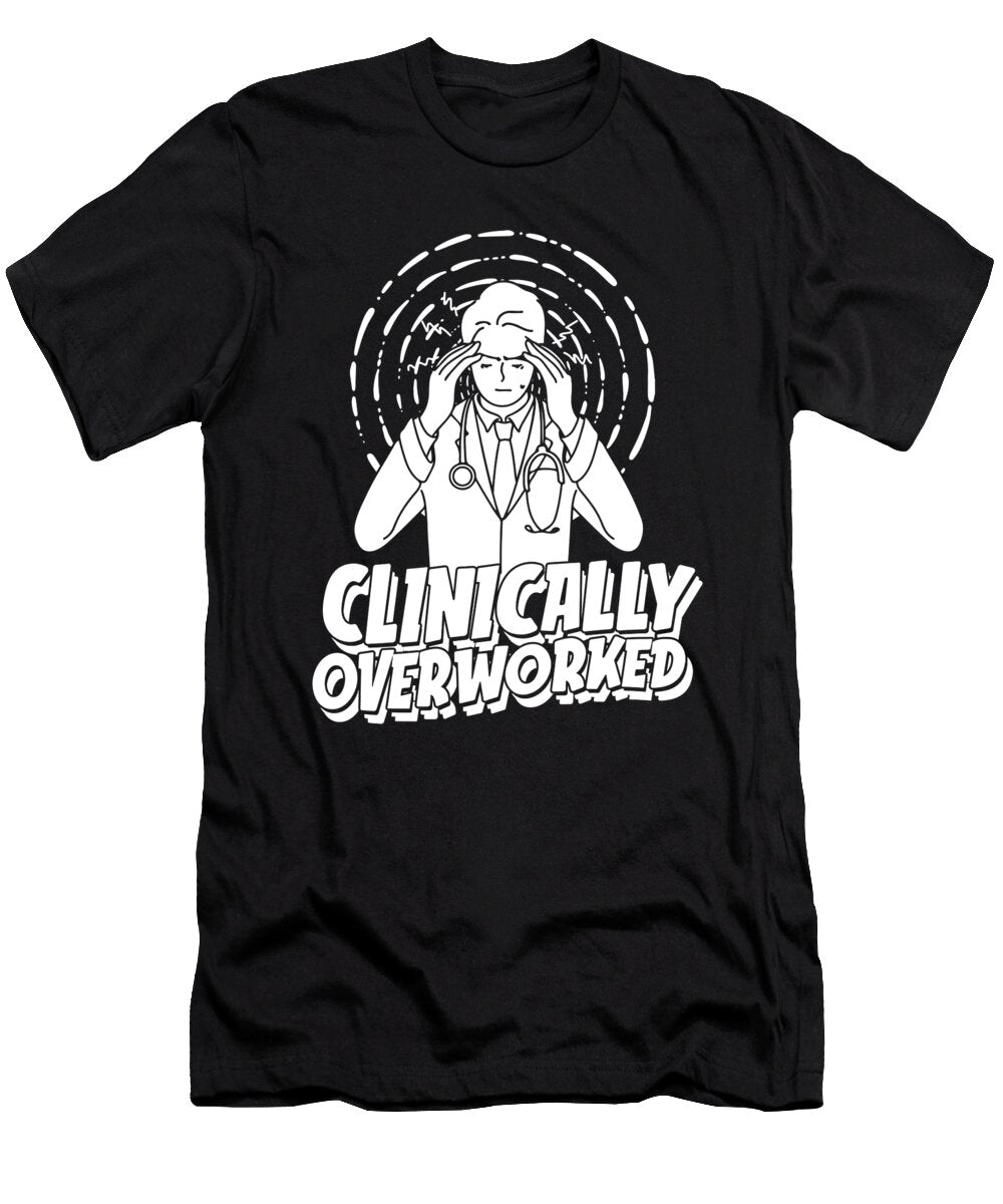 22 Nursing Caretaker Hospital Psych Nurse Crazy Squirrel T-Shirt