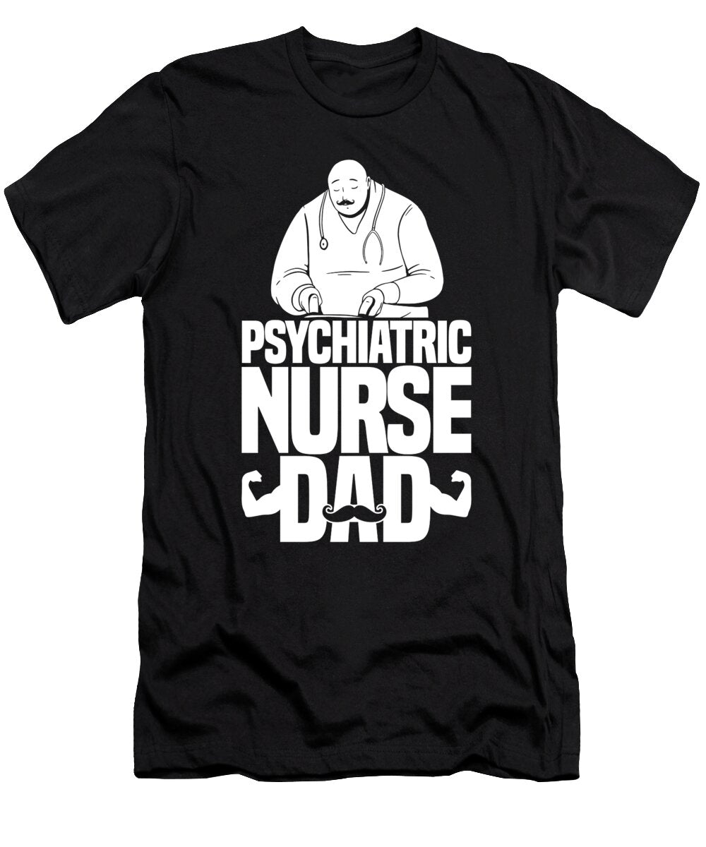 22 Nursing Hospital Caretaker Psych Nurse Crazy Squirrel T-Shirt