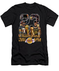 23 Lebron James Los Angeles Lakers Champion Signature Th T-Shirt