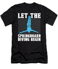 23 Platform Diver Springboard Diving Crazy Squirrel T-Shirt