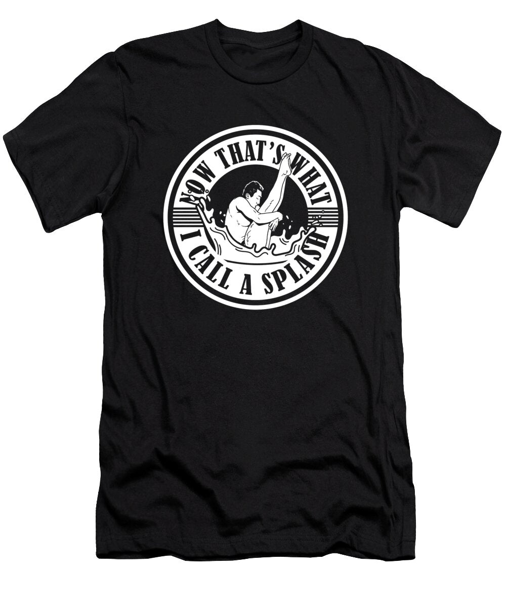 24 Funny Platform Diver Springboard Diving Crazy Squirrel T-Shirt
