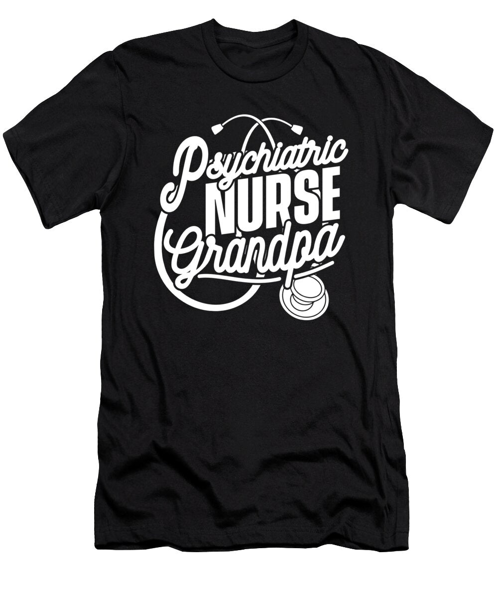 24 Nursing Hospital Caretaker Psych Nurse Crazy Squirrel T-Shirt