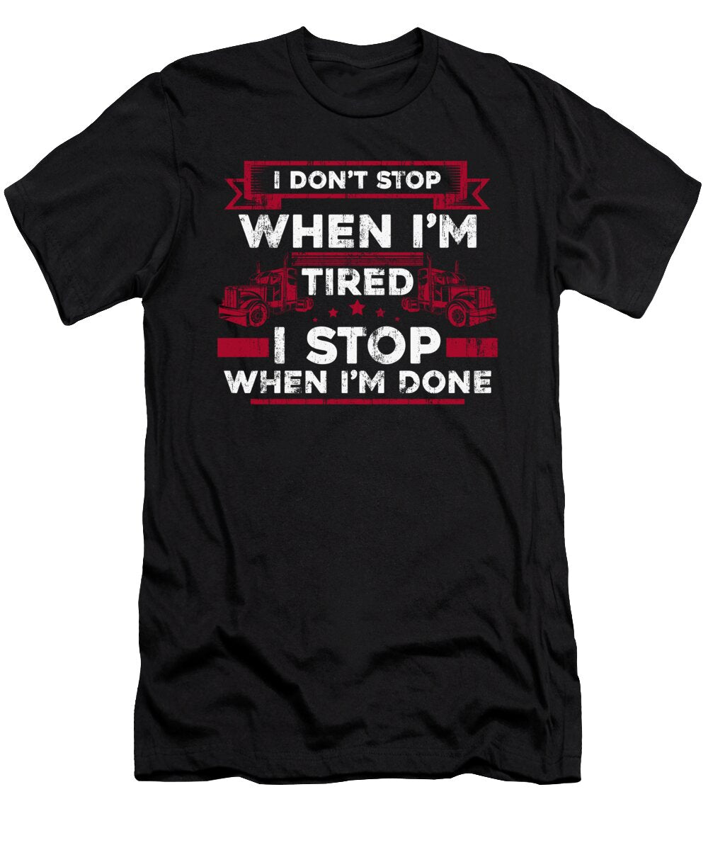 24 Truck Driver Trucking Trucker Jonathan Kraske T-Shirt