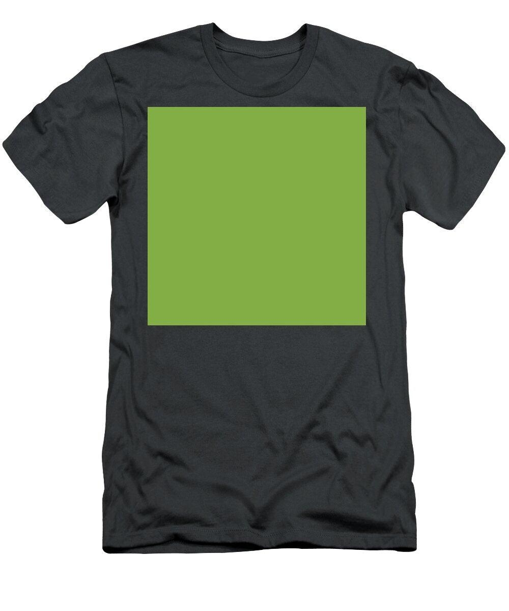 241 Hiwa Moegi Siskin Young Long Green Onion Colour Artwork Japanese Traditional Colours Wan Razak T-Shirt